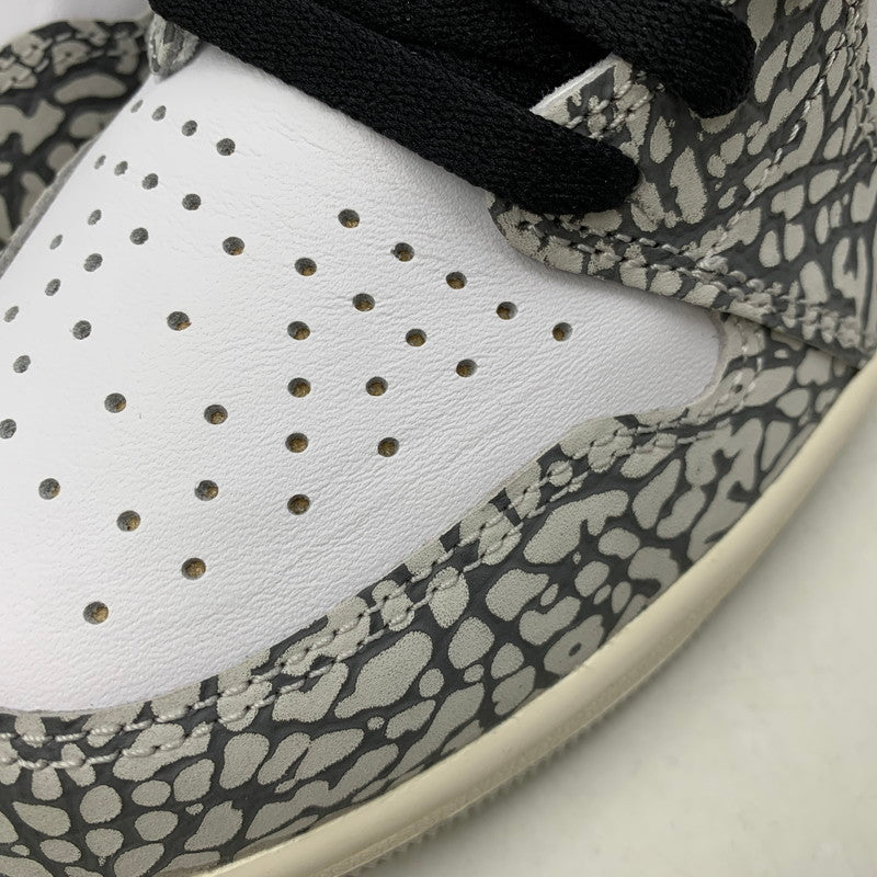 【中古美品】【メンズ】 NIKE ナイキ AIR JORDAN 1 RETRO HIGH OG DZ5485-052 エア ジョーダン 1 レトロ ハイ OG スニーカー シューズ 靴 160-251112-as-09-izu サイズ：27cm カラー：TECH GREY/MUSLIN-BLACK-WHITE 万代Net店