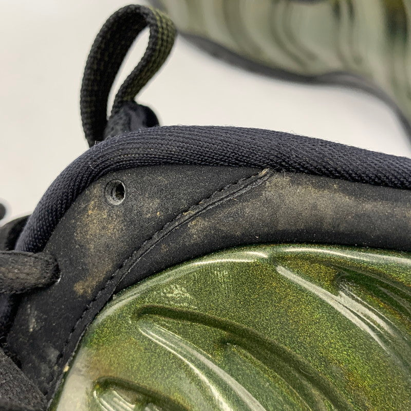 【中古品】【メンズ】 NIKE ナイキ AIR FOAMPOSITE ONE 314996-301 エア フォームポジット ワン スニーカー シューズ 靴 160-251112-as-07-izu サイズ：27cm カラー：LEGION GREEN/BLACK-BLACK 万代Net店