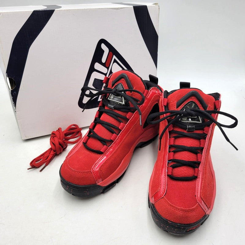 【中古品】【メンズ/レディース】 FILA フィラ 1VB90070-603 GRANT HILL 96 グラント ヒル スニーカー シューズ 靴 162-251117-cs-10-izu サイズ：26cm カラー：FILA RED/BLACK/METALLIC SILVER 万代Net店