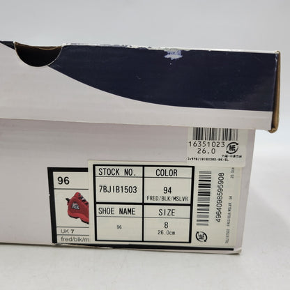 【中古品】【メンズ/レディース】 FILA フィラ 1VB90070-603 GRANT HILL 96 グラント ヒル スニーカー シューズ 靴 162-251117-cs-10-izu サイズ：26cm カラー：FILA RED/BLACK/METALLIC SILVER 万代Net店