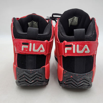 【中古品】【メンズ/レディース】 FILA フィラ 1VB90070-603 GRANT HILL 96 グラント ヒル スニーカー シューズ 靴 162-251117-cs-10-izu サイズ：26cm カラー：FILA RED/BLACK/METALLIC SILVER 万代Net店