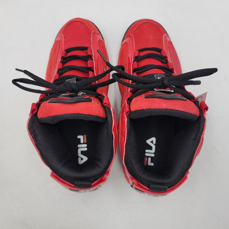 【中古品】【メンズ/レディース】 FILA フィラ 1VB90070-603 GRANT HILL 96 グラント ヒル スニーカー シューズ 靴 162-251117-cs-10-izu サイズ：26cm カラー：FILA RED/BLACK/METALLIC SILVER 万代Net店