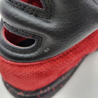【中古品】【メンズ】 FILA×RISE FILA THE CAGE SUEDE BASKET BALL SHOES フィラ ザ ケージ スウェード バスケットボール シューズ スニーカー 靴 162-251117-cs-11-izu サイズ：US9 カラー：RED 万代Net店