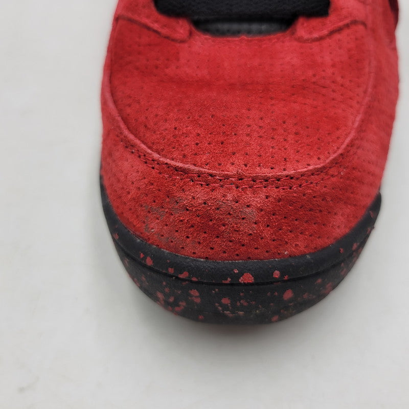 【中古品】【メンズ】 FILA×RISE FILA THE CAGE SUEDE BASKET BALL SHOES フィラ ザ ケージ スウェード バスケットボール シューズ スニーカー 靴 162-251117-cs-11-izu サイズ：US9 カラー：RED 万代Net店