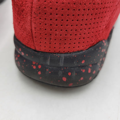 【中古品】【メンズ】 FILA×RISE FILA THE CAGE SUEDE BASKET BALL SHOES フィラ ザ ケージ スウェード バスケットボール シューズ スニーカー 靴 162-251117-cs-11-izu サイズ：US9 カラー：RED 万代Net店
