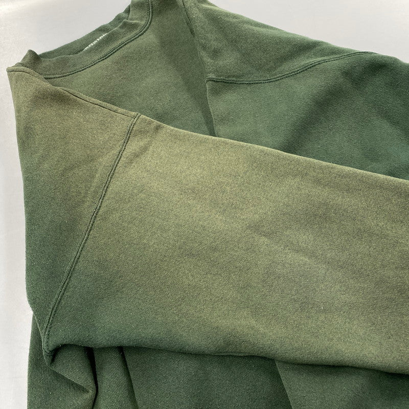 【現状渡し品】【メンズ】 PUMA プーマ NEW YORK JETS SWEAT SHIRT ニューヨークジェッツ スウェットシャツ トレーナー 長袖 トップス 146-251119-as-11-izu サイズ：XL カラー：グリーン 万代Net店