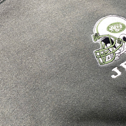 【現状渡し品】【メンズ】 PUMA プーマ NEW YORK JETS SWEAT SHIRT ニューヨークジェッツ スウェットシャツ トレーナー 長袖 トップス 146-251119-as-11-izu サイズ：XL カラー：グリーン 万代Net店