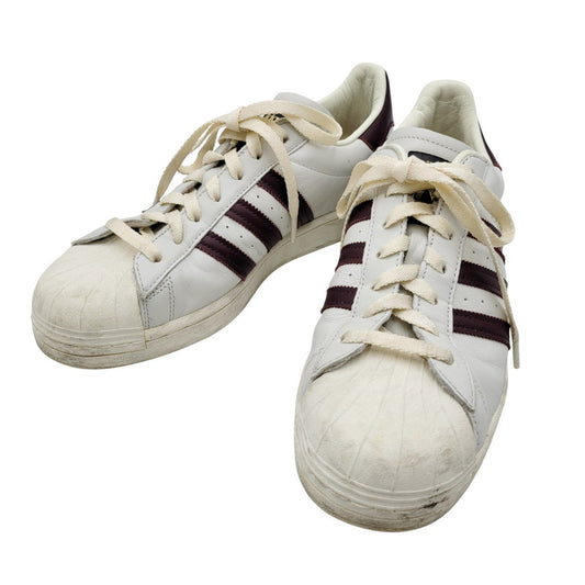 【中古品】【メンズ】 adidas アディダス H68187 SUPERSTAR スーパースター スニーカー シューズ 靴 161-251117-cs-09-izu サイズ：28.5cm カラー：OFF WHITE/MAROON 万代Net店
