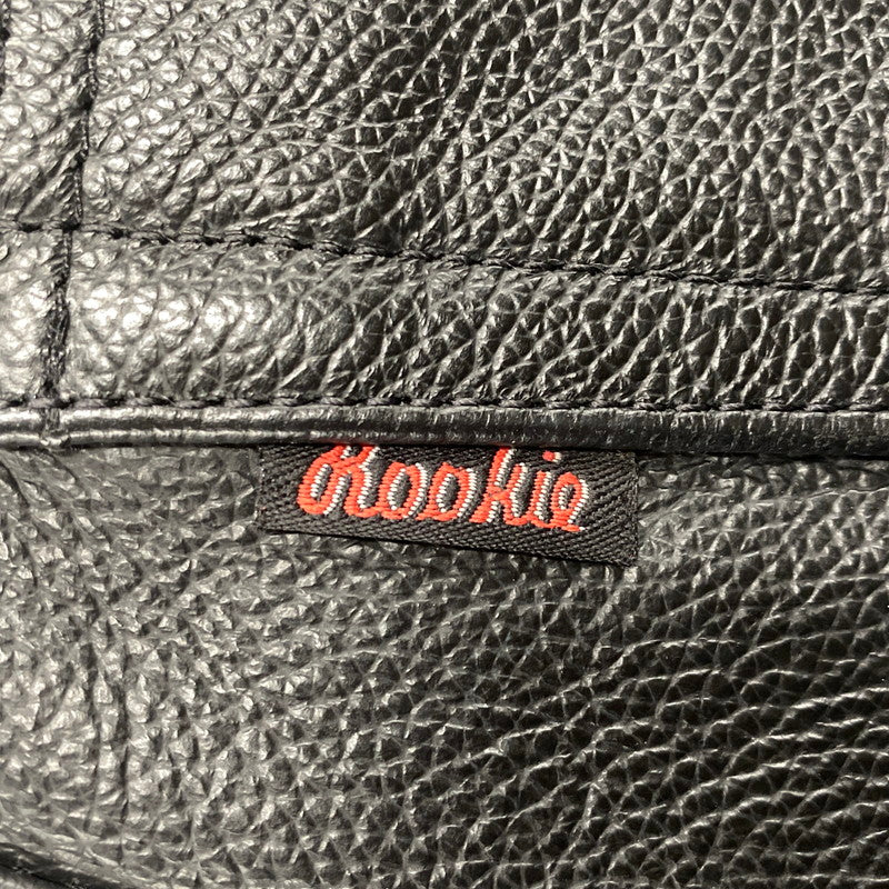 【中古品】【メンズ】 ROOKIE LEATHERS ルーキーレザーズ LEATHER STRAIGHT PANTS レザー ストレート パンツ ボトムス 156-251123-as-12-izu サイズ：M カラー：ブラック 万代Net店