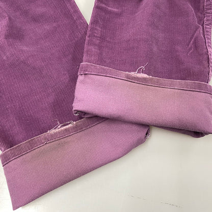 【中古品】【メンズ】 Wrangler ラングラー CORDUROY PANTS コーデュロイ パンツ USA製 SCOVILLジッパー ボトムス 157-251119-as-16-izu カラー：パープル 万代Net店