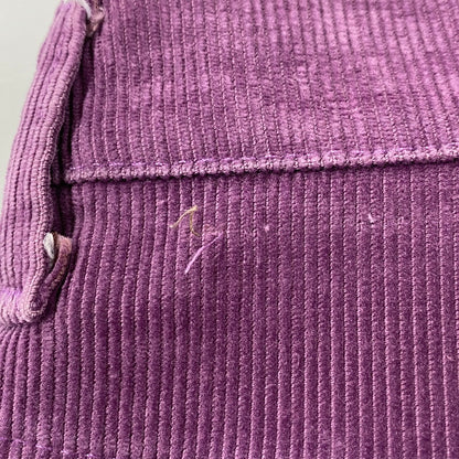 【中古品】【メンズ】 Wrangler ラングラー CORDUROY PANTS コーデュロイ パンツ USA製 SCOVILLジッパー ボトムス 157-251119-as-16-izu カラー：パープル 万代Net店