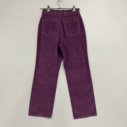 【中古品】【メンズ】 Wrangler ラングラー CORDUROY PANTS コーデュロイ パンツ USA製 SCOVILLジッパー ボトムス 157-251119-as-16-izu カラー：パープル 万代Net店