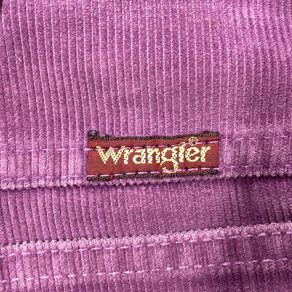 【中古品】【メンズ】 Wrangler ラングラー CORDUROY PANTS コーデュロイ パンツ USA製 SCOVILLジッパー ボトムス 157-251119-as-16-izu カラー：パープル 万代Net店
