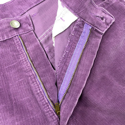 【中古品】【メンズ】 Wrangler ラングラー CORDUROY PANTS コーデュロイ パンツ USA製 SCOVILLジッパー ボトムス 157-251119-as-16-izu カラー：パープル 万代Net店