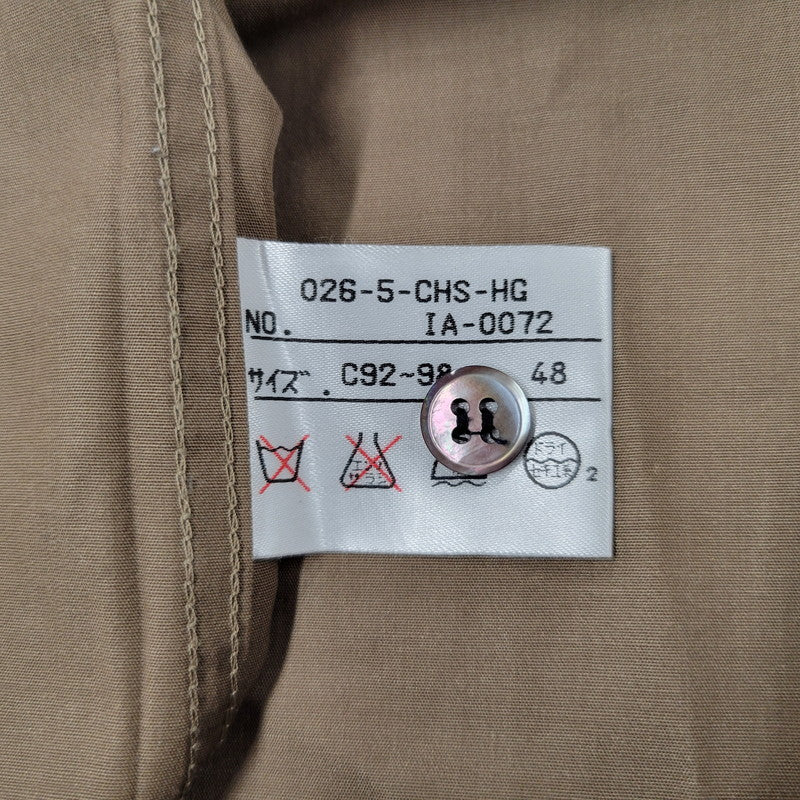 【中古品】【メンズ】 JEAN PAUL GAULTIER HOMME OBJET ジャンポールゴルチエ オム オブジェ 90S LS ロングスリーブ DRESS SHIRT ドレス シャツ トップス 長袖 141-251113-ya-11-izu サイズ：48 カラー：カーキ 万代Net店