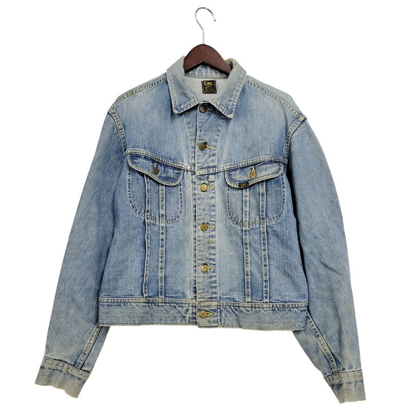【現状渡し品】【メンズ】 Lee リー 101-J USA製 REGULAR レギュラー 60S DENIM JACKET デニム ジャケット トップス アウター 146-251113-ya-12-izu サイズ：42 カラー：ライトインディゴ 万代Net店