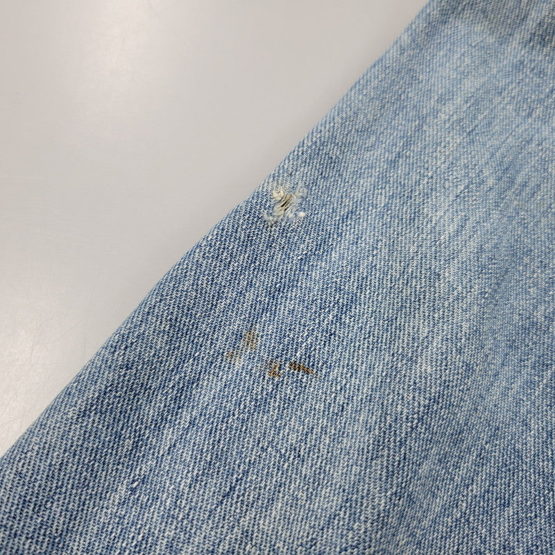 【現状渡し品】【メンズ】 Lee リー 101-J USA製 REGULAR レギュラー 60S DENIM JACKET デニム ジャケット トップス アウター 146-251113-ya-12-izu サイズ：42 カラー：ライトインディゴ 万代Net店