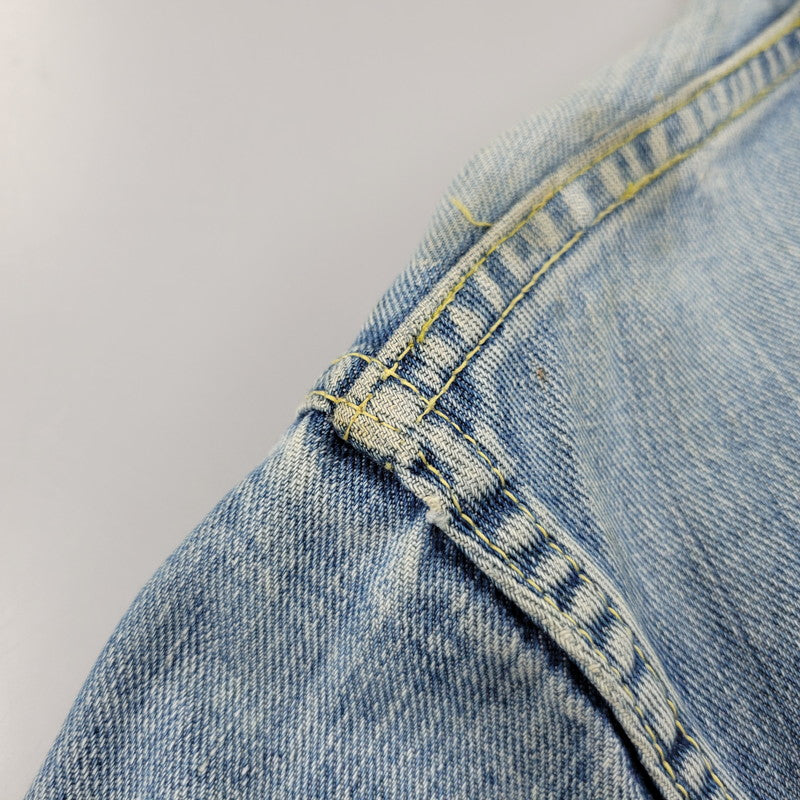 【現状渡し品】【メンズ】 Lee リー 101-J USA製 REGULAR レギュラー 60S DENIM JACKET デニム ジャケット トップス アウター 146-251113-ya-12-izu サイズ：42 カラー：ライトインディゴ 万代Net店