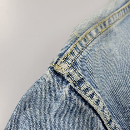 【現状渡し品】【メンズ】 Lee リー 101-J USA製 REGULAR レギュラー 60S DENIM JACKET デニム ジャケット トップス アウター 146-251113-ya-12-izu サイズ：42 カラー：ライトインディゴ 万代Net店