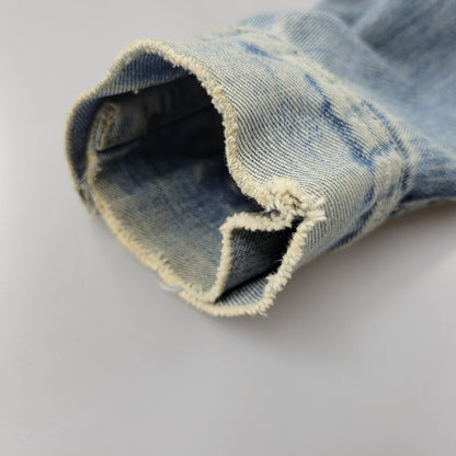 【現状渡し品】【メンズ】 Lee リー 101-J USA製 REGULAR レギュラー 60S DENIM JACKET デニム ジャケット トップス アウター 146-251113-ya-12-izu サイズ：42 カラー：ライトインディゴ 万代Net店