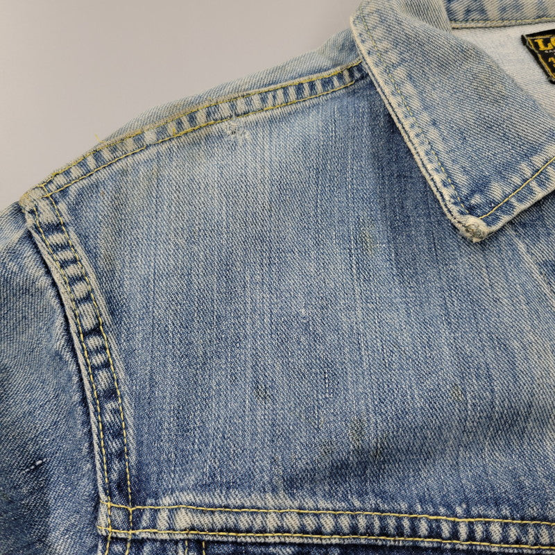 【現状渡し品】【メンズ】 Lee リー 101-J USA製 REGULAR レギュラー 60S DENIM JACKET デニム ジャケット トップス アウター 146-251113-ya-12-izu サイズ：42 カラー：ライトインディゴ 万代Net店