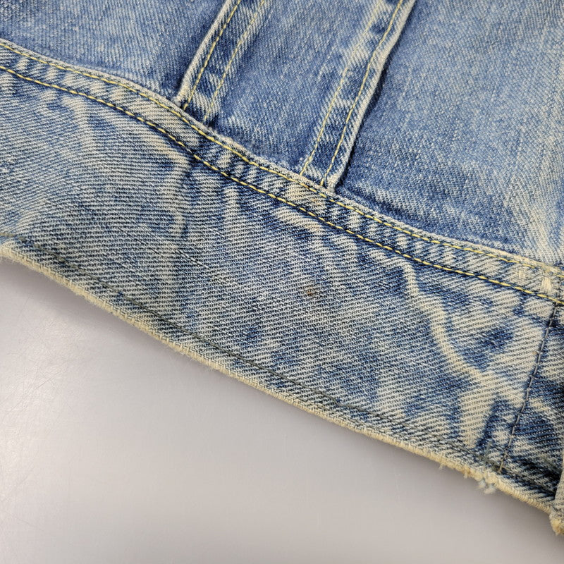 【現状渡し品】【メンズ】 Lee リー 101-J USA製 REGULAR レギュラー 60S DENIM JACKET デニム ジャケット トップス アウター 146-251113-ya-12-izu サイズ：42 カラー：ライトインディゴ 万代Net店