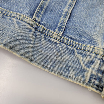 【現状渡し品】【メンズ】 Lee リー 101-J USA製 REGULAR レギュラー 60S DENIM JACKET デニム ジャケット トップス アウター 146-251113-ya-12-izu サイズ：42 カラー：ライトインディゴ 万代Net店