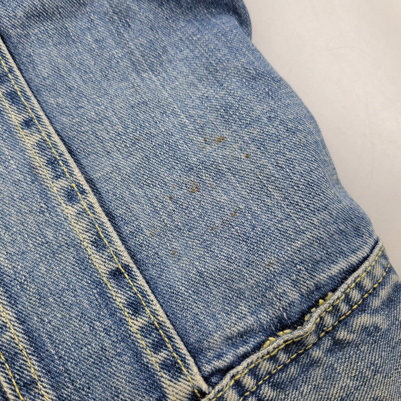 【現状渡し品】【メンズ】 Lee リー 101-J USA製 REGULAR レギュラー 60S DENIM JACKET デニム ジャケット トップス アウター 146-251113-ya-12-izu サイズ：42 カラー：ライトインディゴ 万代Net店