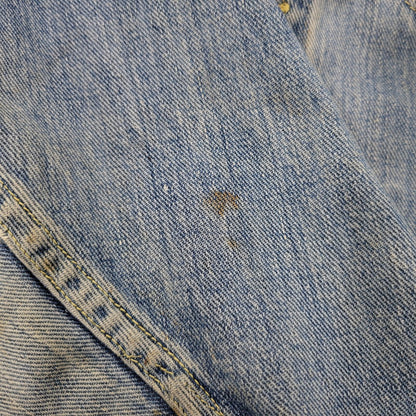 【現状渡し品】【メンズ】 Lee リー 101-J USA製 REGULAR レギュラー 60S DENIM JACKET デニム ジャケット トップス アウター 146-251113-ya-12-izu サイズ：42 カラー：ライトインディゴ 万代Net店