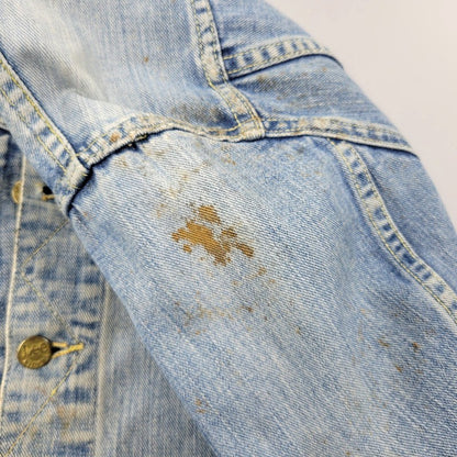 【現状渡し品】【メンズ】 Lee リー 101-J USA製 REGULAR レギュラー 60S DENIM JACKET デニム ジャケット トップス アウター 146-251113-ya-12-izu サイズ：42 カラー：ライトインディゴ 万代Net店