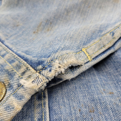 【現状渡し品】【メンズ】 Lee リー 101-J USA製 REGULAR レギュラー 60S DENIM JACKET デニム ジャケット トップス アウター 146-251113-ya-12-izu サイズ：42 カラー：ライトインディゴ 万代Net店