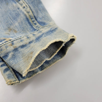 【現状渡し品】【メンズ】 Lee リー 101-J USA製 REGULAR レギュラー 60S DENIM JACKET デニム ジャケット トップス アウター 146-251113-ya-12-izu サイズ：42 カラー：ライトインディゴ 万代Net店