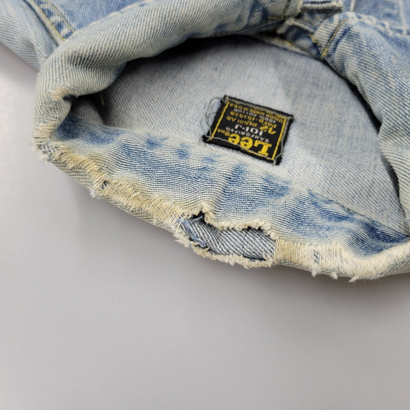 【現状渡し品】【メンズ】 Lee リー 101-J USA製 REGULAR レギュラー 60S DENIM JACKET デニム ジャケット トップス アウター 146-251113-ya-12-izu サイズ：42 カラー：ライトインディゴ 万代Net店
