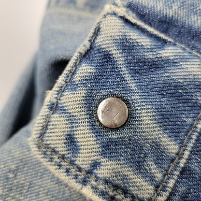 【現状渡し品】【メンズ】 Lee リー 101-J USA製 REGULAR レギュラー 60S DENIM JACKET デニム ジャケット トップス アウター 146-251113-ya-12-izu サイズ：42 カラー：ライトインディゴ 万代Net店