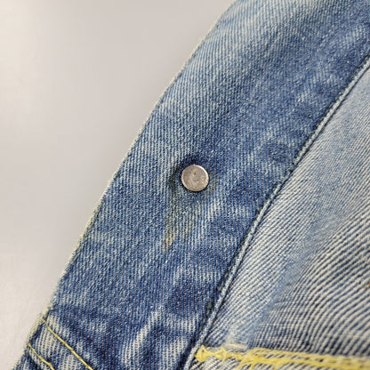 【現状渡し品】【メンズ】 Lee リー 101-J USA製 REGULAR レギュラー 60S DENIM JACKET デニム ジャケット トップス アウター 146-251113-ya-12-izu サイズ：42 カラー：ライトインディゴ 万代Net店