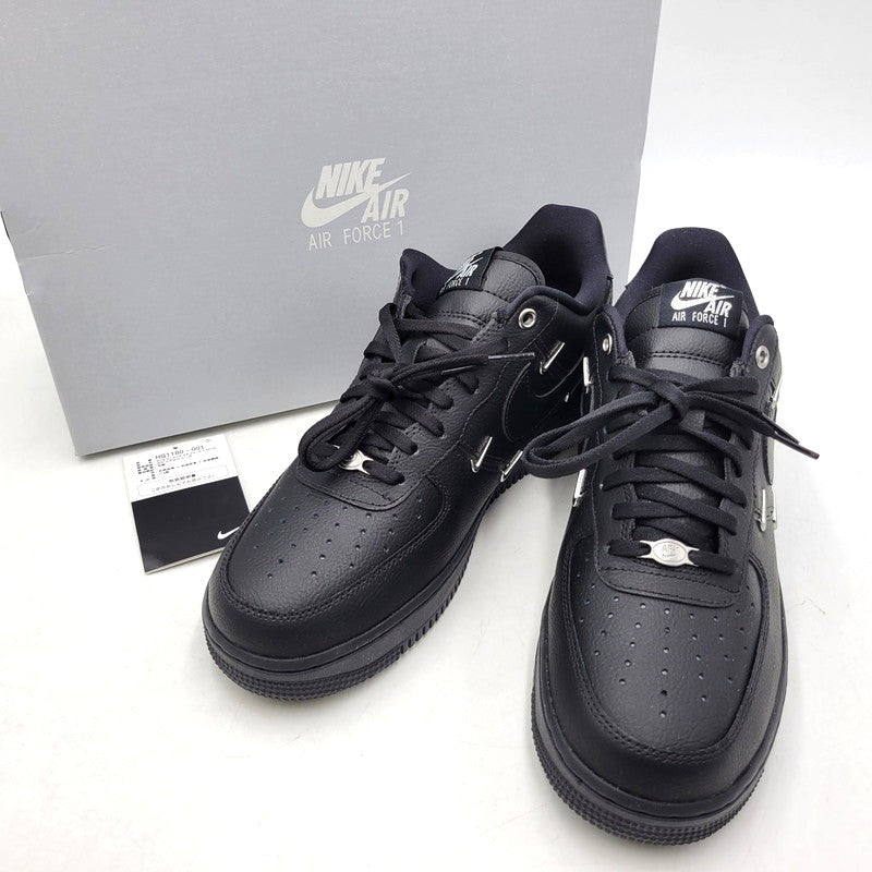 【中古美品】【メンズ】 NIKE ナイキ HQ1180-001 WOMEN'S AIR FORCE 1 LOW ウィメンズ エア フォース ワン ロー スニーカー シューズ 靴 160-251113-cs-19-izu サイズ：27.5cm カラー：BLACK/METALLIC SILVER 万代Net店