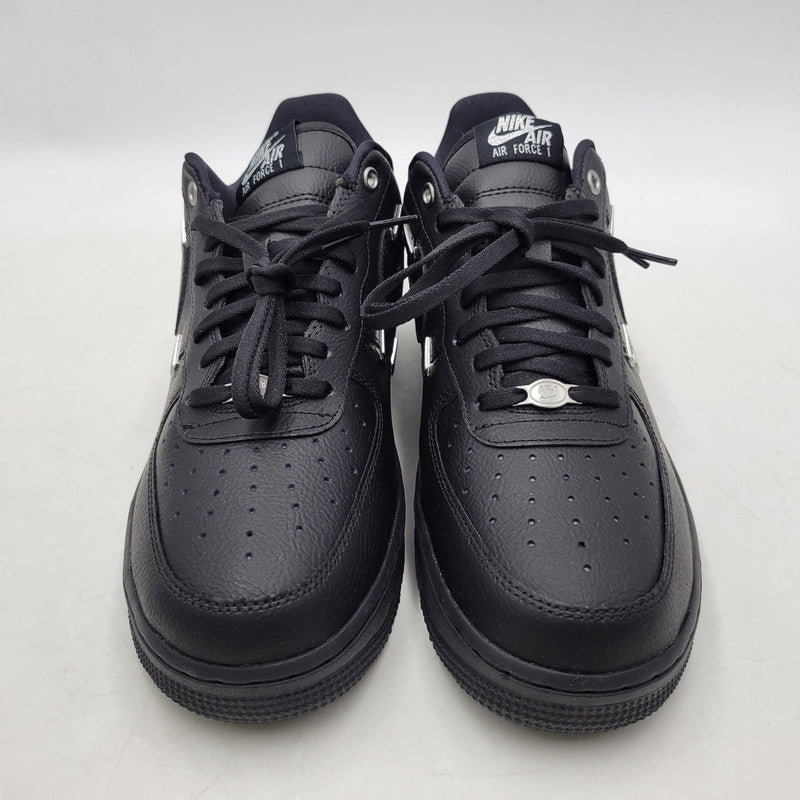 【中古美品】【メンズ】 NIKE ナイキ HQ1180-001 WOMEN'S AIR FORCE 1 LOW ウィメンズ エア フォース ワン ロー スニーカー シューズ 靴 160-251113-cs-19-izu サイズ：27.5cm カラー：BLACK/METALLIC SILVER 万代Net店
