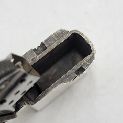 【中古品】【メンズ/レディース】 CHROME HEARTS クロムハーツ ZIPPO ジッポー タイニーダブルクロス スリムV2 ライター 190-251214-as-03-izu カラー：シルバー 万代Net店