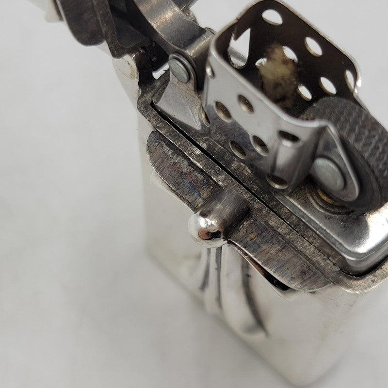 【中古品】【メンズ/レディース】 CHROME HEARTS クロムハーツ ZIPPO ジッポー タイニーダブルクロス スリムV2 ライター 190-251214-as-03-izu カラー：シルバー 万代Net店