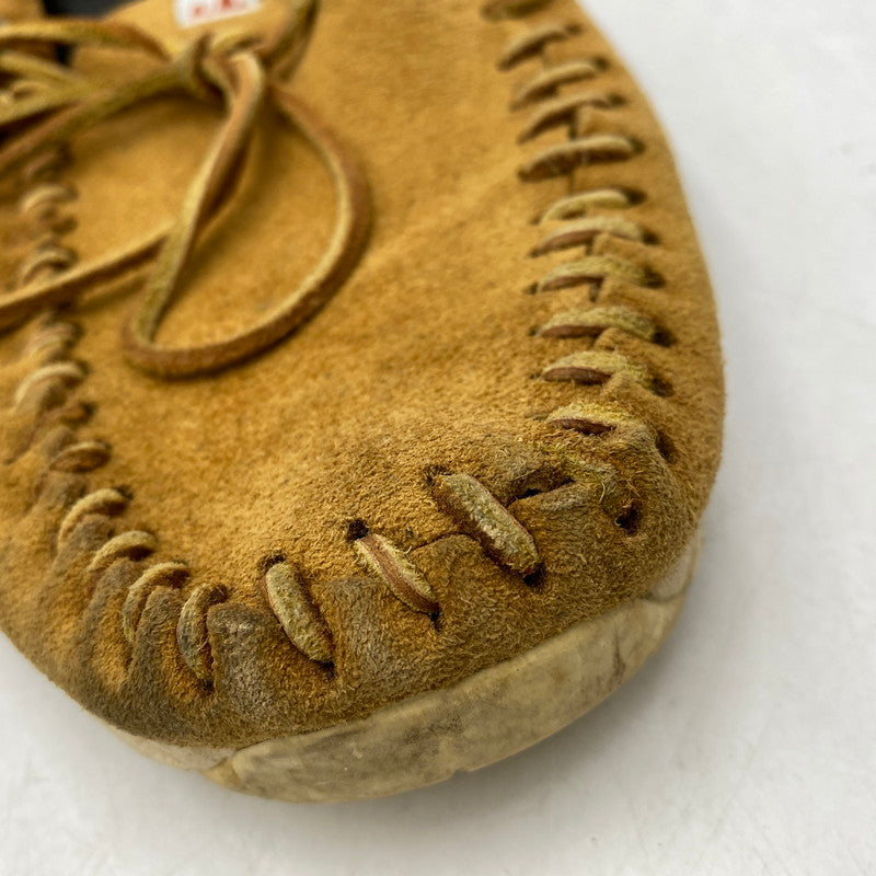 【現状渡し品】【メンズ】 VISVIM ビズビム YUCCA MOC FOLK モカシン デッキシューズ 靴 164-251114-ay-03-izu サイズ：US11 カラー：ブラウン 万代Net店