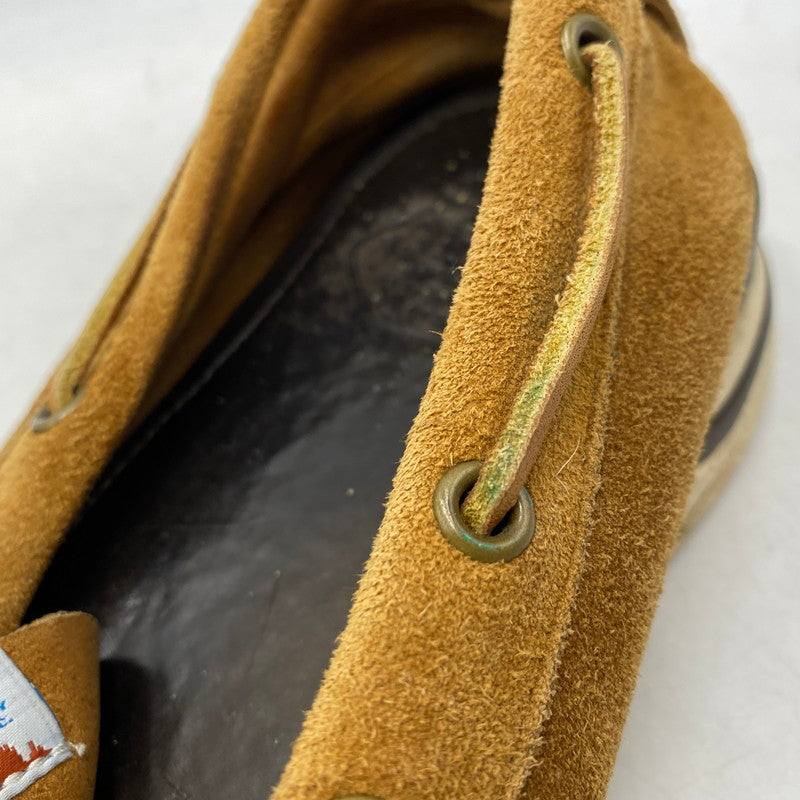 【現状渡し品】【メンズ】 VISVIM ビズビム YUCCA MOC FOLK モカシン デッキシューズ 靴 164-251114-ay-03-izu サイズ：US11 カラー：ブラウン 万代Net店