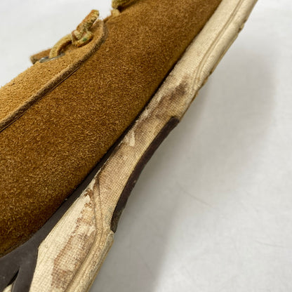 【現状渡し品】【メンズ】 VISVIM ビズビム YUCCA MOC FOLK モカシン デッキシューズ 靴 164-251114-ay-03-izu サイズ：US11 カラー：ブラウン 万代Net店