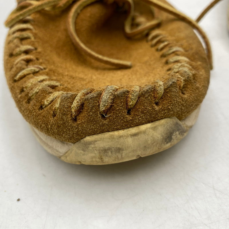 【現状渡し品】【メンズ】 VISVIM ビズビム YUCCA MOC FOLK モカシン デッキシューズ 靴 164-251114-ay-03-izu サイズ：US11 カラー：ブラウン 万代Net店