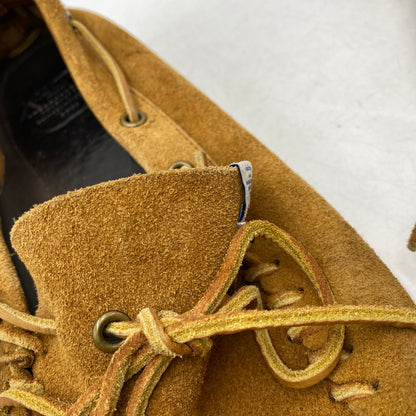 【現状渡し品】【メンズ】 VISVIM ビズビム YUCCA MOC FOLK モカシン デッキシューズ 靴 164-251114-ay-03-izu サイズ：US11 カラー：ブラウン 万代Net店