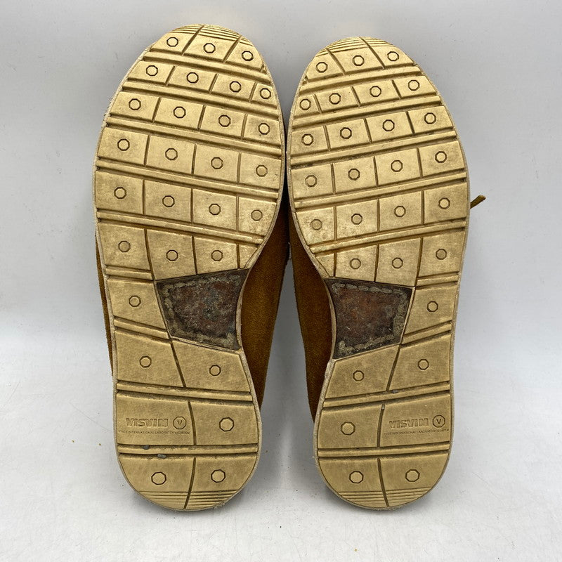 【現状渡し品】【メンズ】 VISVIM ビズビム YUCCA MOC FOLK モカシン デッキシューズ 靴 164-251114-ay-03-izu サイズ：US11 カラー：ブラウン 万代Net店