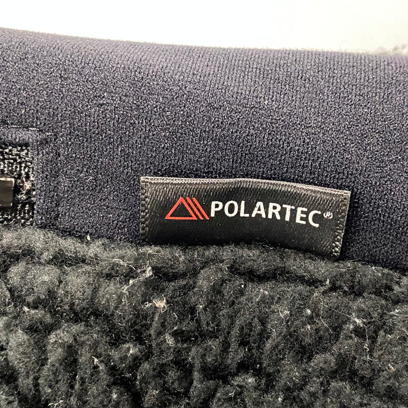 【中古品】【メンズ】 MOUNTAIN OF MOODS マウンテンオブムーズ POLARTEC CLASSIC300 FLEECE REVERSIBLED VEST M/M3150-CS03 ポーラテック クラシック300 フリース リバーシブル ベスト 144-251123-as-06-izu サイズ：L カラー：ブラック/グレー 万代Net店