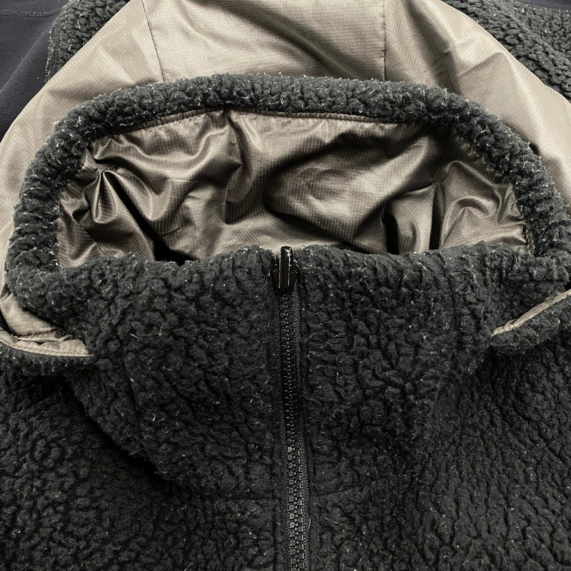 【中古品】【メンズ】 MOUNTAIN OF MOODS マウンテンオブムーズ POLARTEC CLASSIC300 FLEECE REVERSIBLED VEST M/M3150-CS03 ポーラテック クラシック300 フリース リバーシブル ベスト 144-251123-as-06-izu サイズ：L カラー：ブラック/グレー 万代Net店