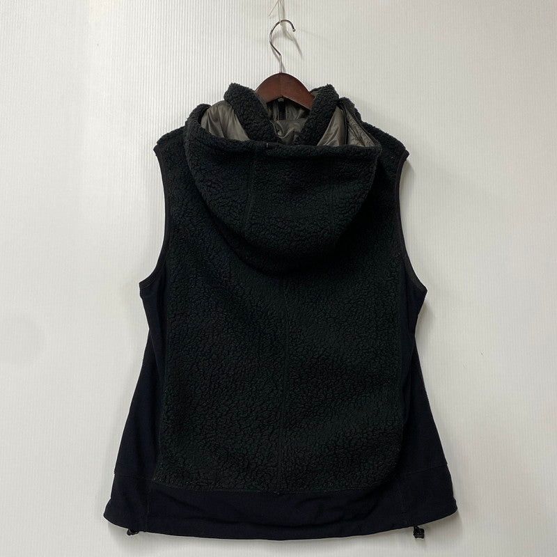 【中古品】【メンズ】 MOUNTAIN OF MOODS マウンテンオブムーズ POLARTEC CLASSIC300 FLEECE REVERSIBLED VEST M/M3150-CS03 ポーラテック クラシック300 フリース リバーシブル ベスト 144-251123-as-06-izu サイズ：L カラー：ブラック/グレー 万代Net店