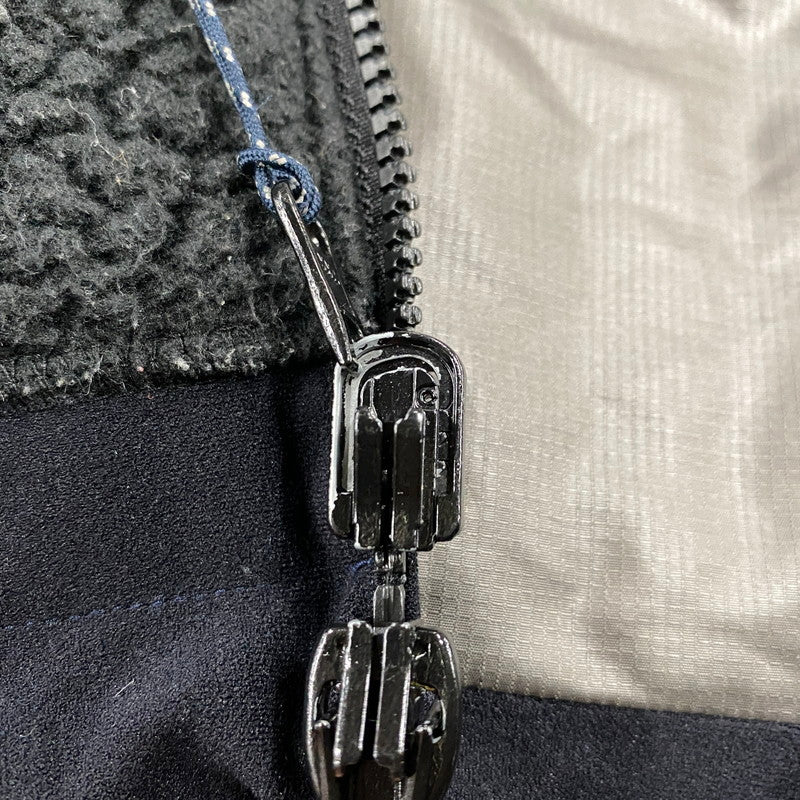 【中古品】【メンズ】 MOUNTAIN OF MOODS マウンテンオブムーズ POLARTEC CLASSIC300 FLEECE REVERSIBLED VEST M/M3150-CS03 ポーラテック クラシック300 フリース リバーシブル ベスト 144-251123-as-06-izu サイズ：L カラー：ブラック/グレー 万代Net店