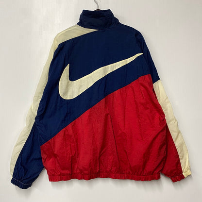 【中古品】【メンズ】 NIKE ナイキ BIG SWOOSH ZIP NYLON JACKET ナイロンジャケット 長袖 アウター 146-251114-ay-12-izu サイズ：XL カラー：マルチ 万代Net店